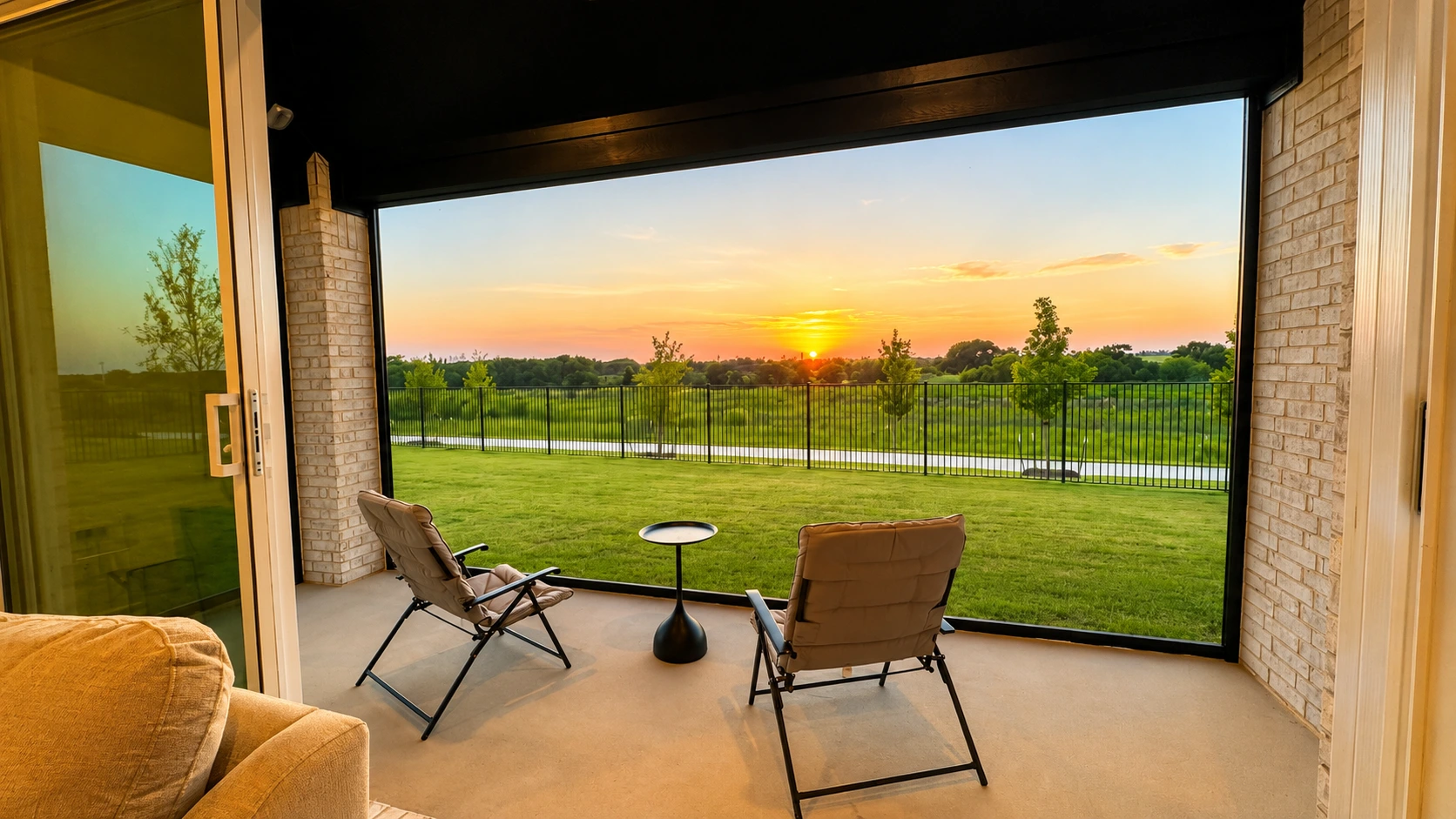 Motorized patio screens by 99 Pergolas